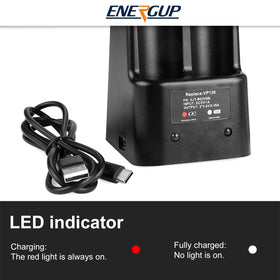 Energup black Versapak battery pair designed for reliable daily use.