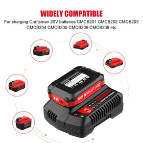 Energup CMCB104 charger LED indicator displaying charging status