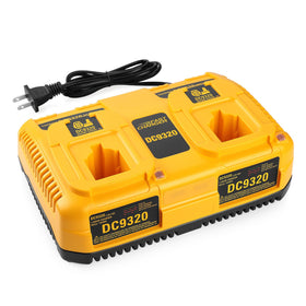 Energup DC9320 dual charger compatibility chart for Dewalt models
