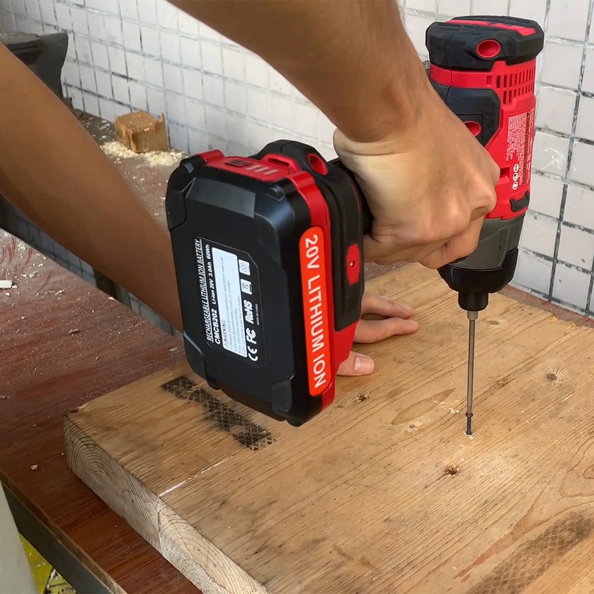 Energup DIY toolkit setup with batteries ready for use