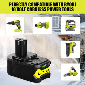 Energup Ryobi 18V battery P104 fade-free power for continuous work