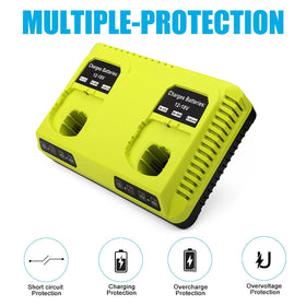 energup safe design with overload and short-circuit protection