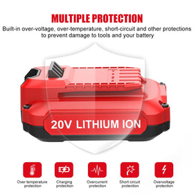 Energup safety certifications icons on packaging