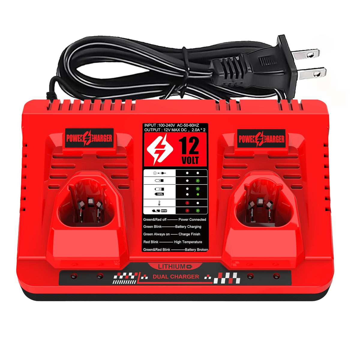 Energup compact, desk-friendly charger on a workbench.