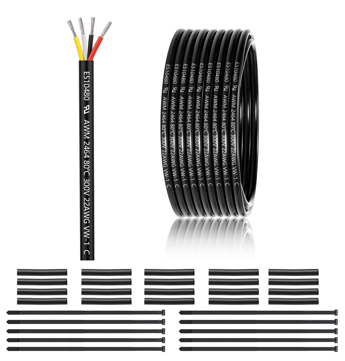 Enerjour 22/4 wire with outer jacket, ideal for low-voltage projects