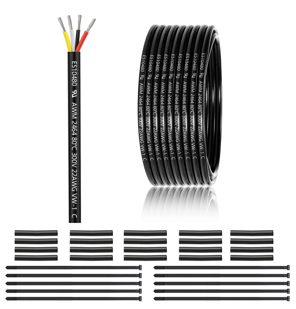 Enerjour 22/4 wire with outer jacket, ideal for low-voltage projects