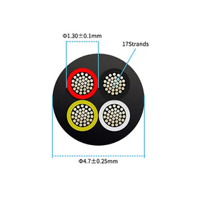 Enerjour low-voltage extension cable in outdoor use