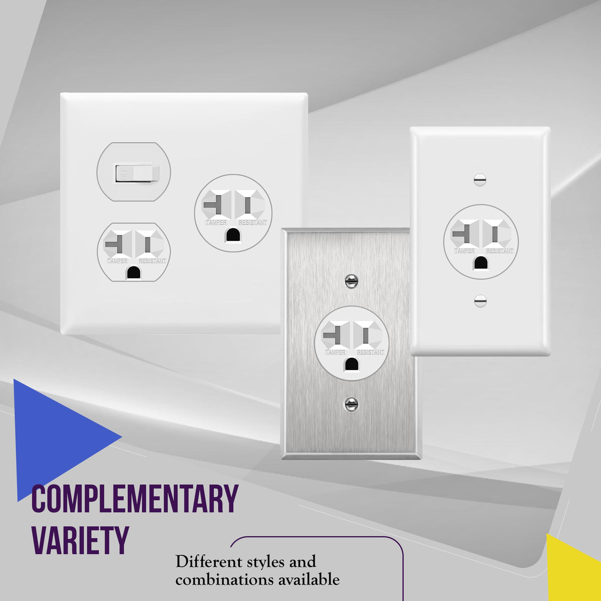 Enerlites 61200-TR-W compact design ideal for standard electrical boxes.