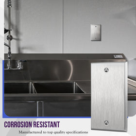 Enerlites corrosion-resistant wall plate protects wiring access in demanding environments