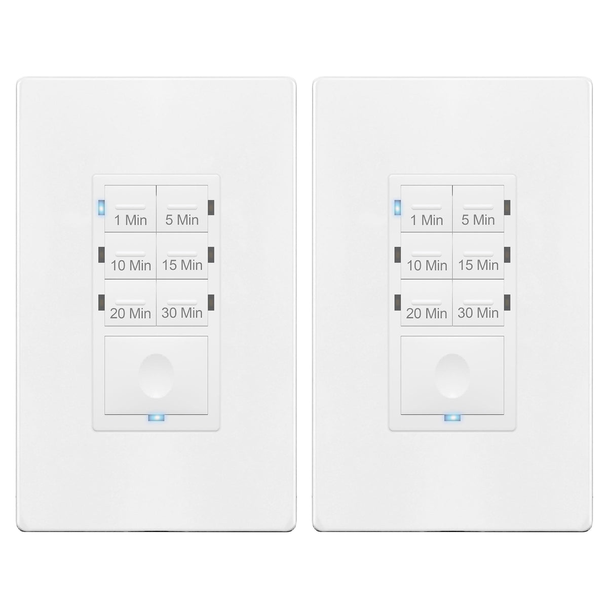 Enerlites countdown timer switch for bathroom fan with automatic shutoff and energy savings.
