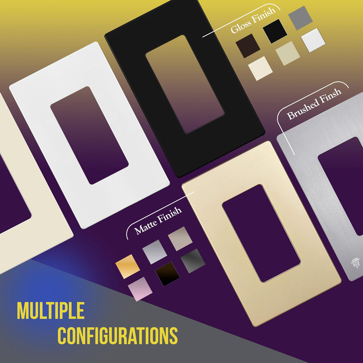 Enerlites easy replacement for standard outlets ensures quick upgrades.