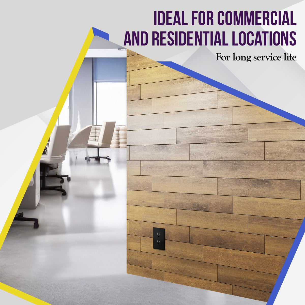ENERLITES polycarbonate construction delivers durable, long-lasting performance