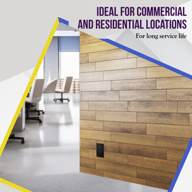 ENERLITES polycarbonate construction delivers durable, long-lasting performance