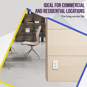 ENERLITES UL listed 61581-TR-W offers safety compliance and quality assurance