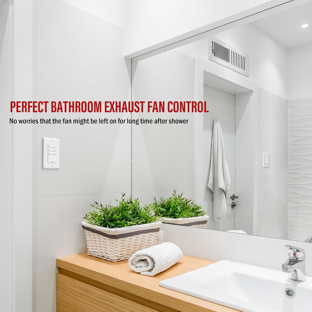 ENERLITES timer switch UL-listed product ready for safe installation