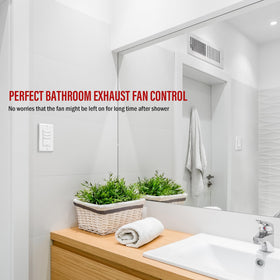 ENERLITES timer switch UL-listed product ready for safe installation