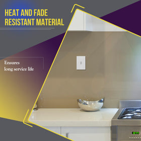 ENERLITES switch in office wall usage highlights simple operation.