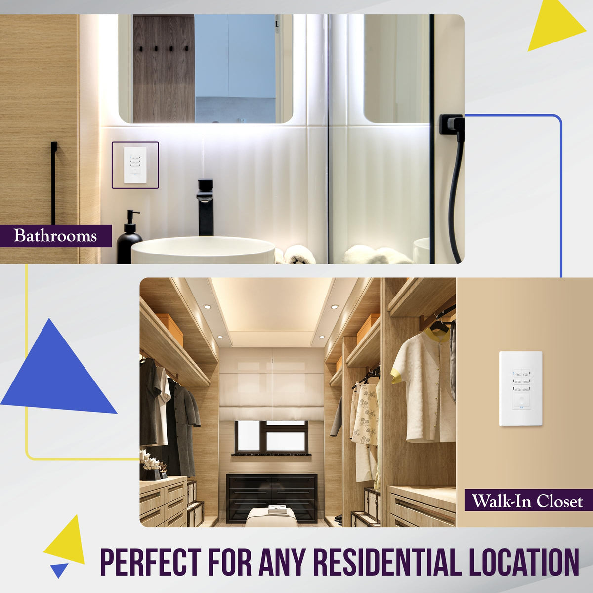 Enerlites two pack packaging suitable for multi room setups.