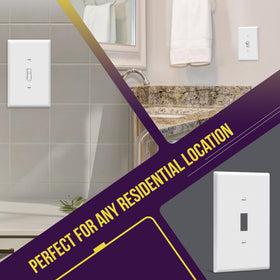 ENERLITES UL-listed wall plate delivers safety and reliability for homes.