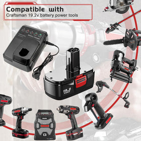 Enermall battery installed in a Craftsman tool for immediate use.