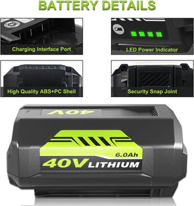 Enermall OP401 charger included for convenient setup.