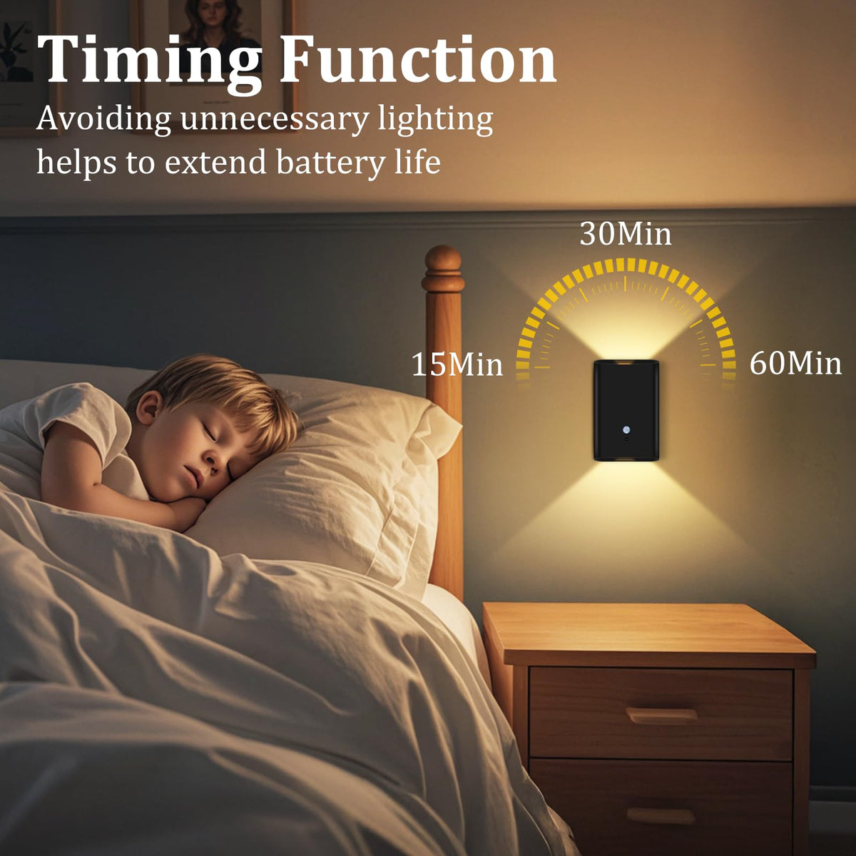 Eneru color temperature adjustable from 3000K to 6000K for ambiance.