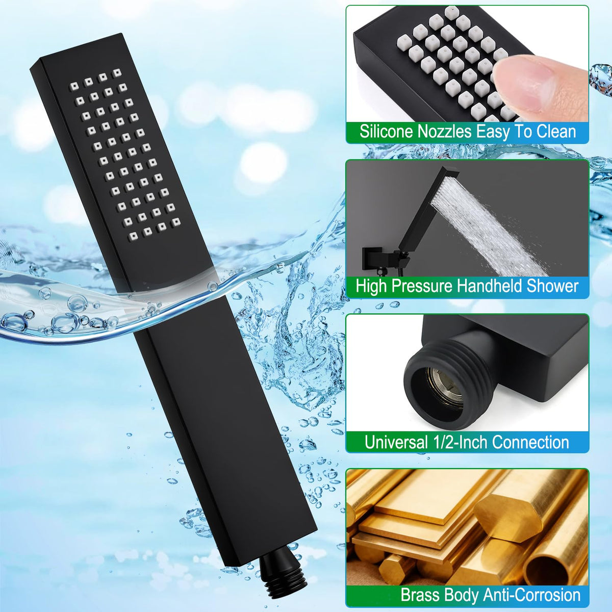 ENGA daily use setup supports easy, comfortable showers for the family