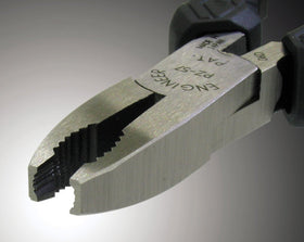 ENGINEER M2 pliers with ESD-safe handles for electronics work.