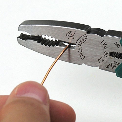 ENGINEER PZ-58 made-in-japan tag highlights precision and craftsmanship.