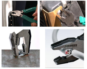 ENGINEER PZ-59 interlocking grooves hold thin metal plates securely