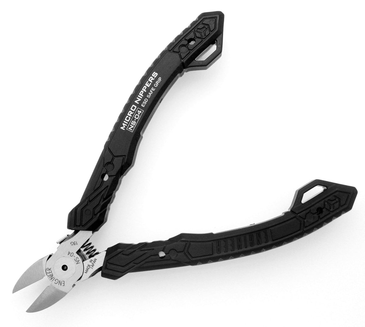 ENGINEER compact cutters perfect for precision electronics and hobby tasks.