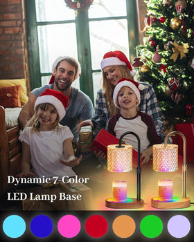 Engpure candle warmer lamp timer function for safe overnight use