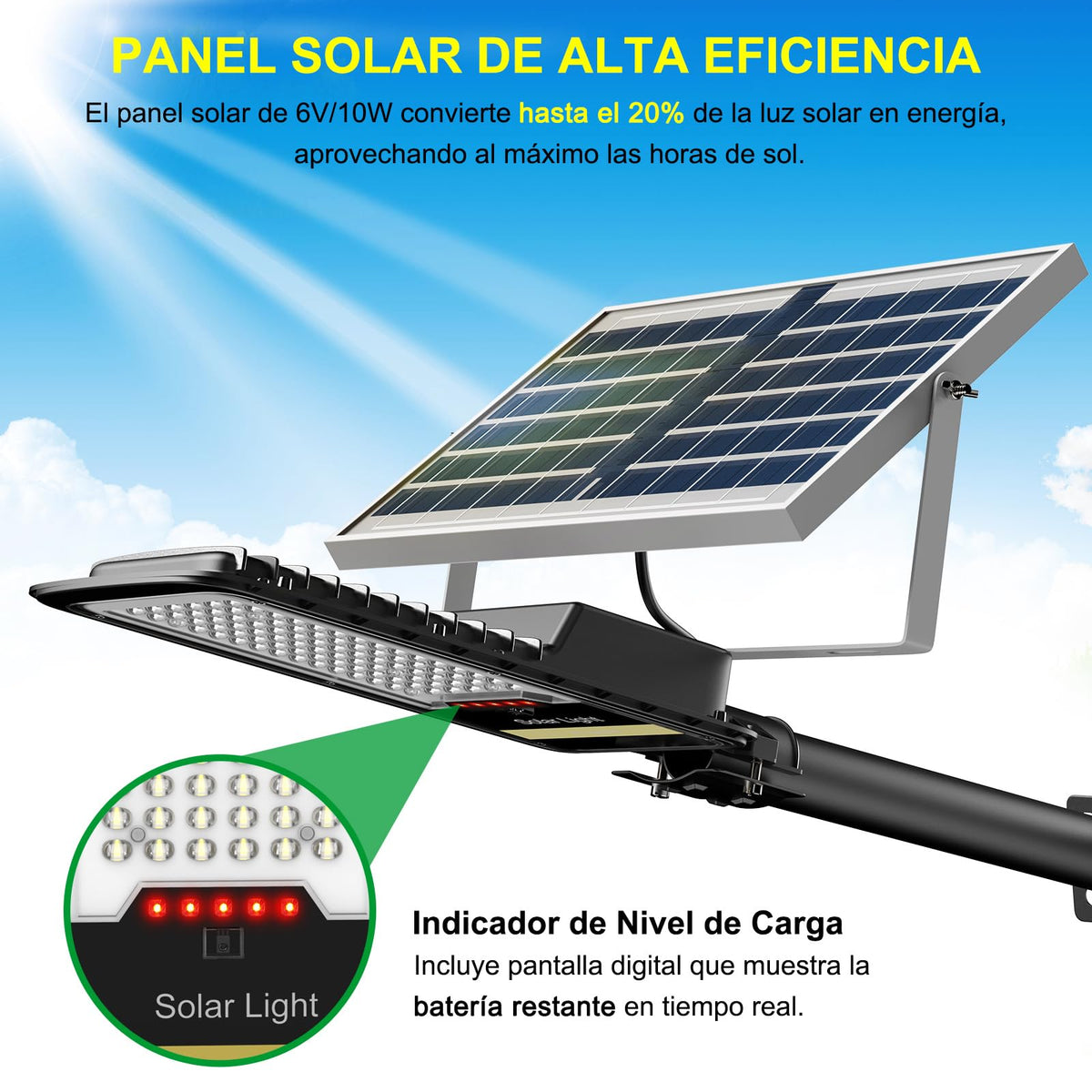Engrepo solar street light remote control for easy operation