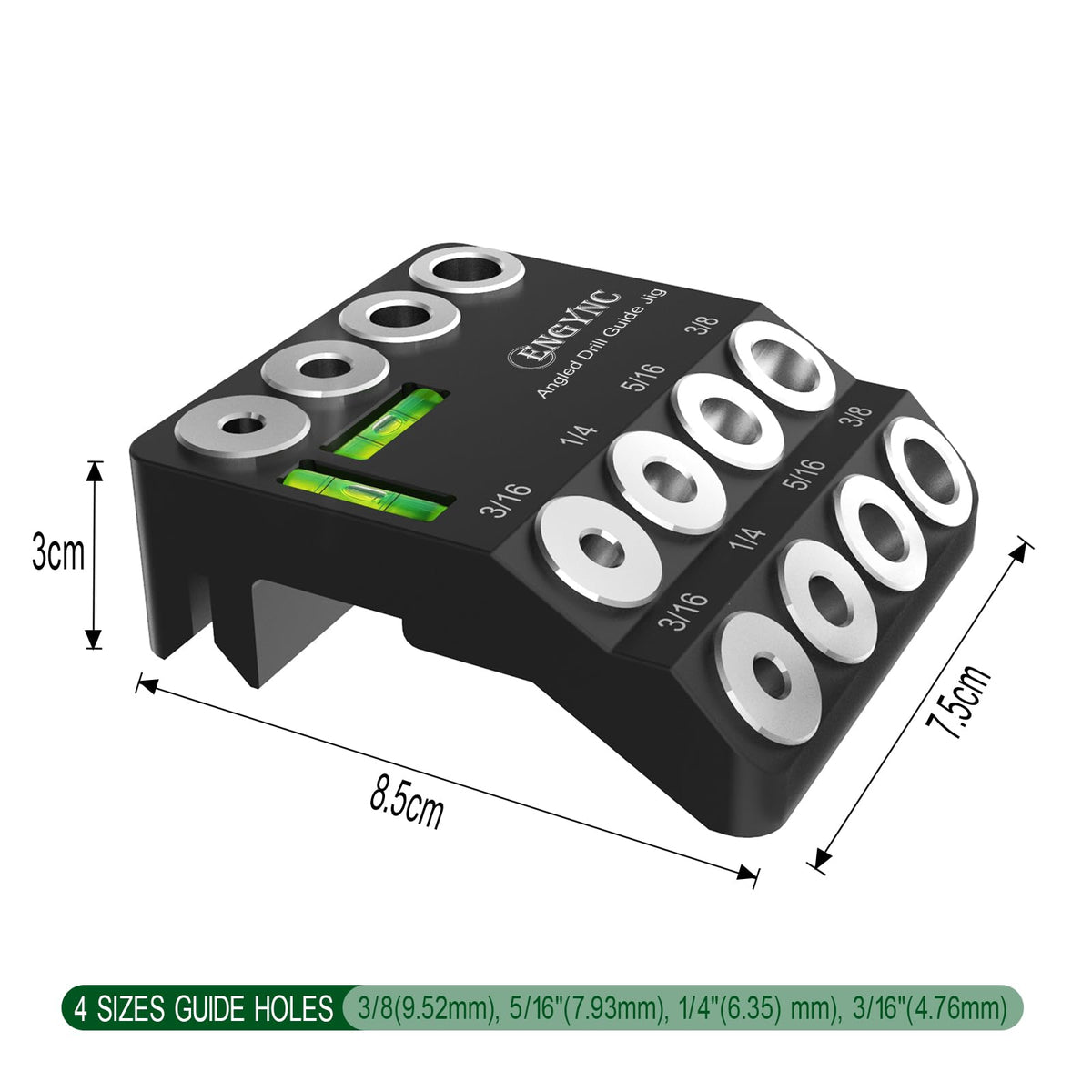 ENGYNC dual torpedo levels for accurate horizontal alignment