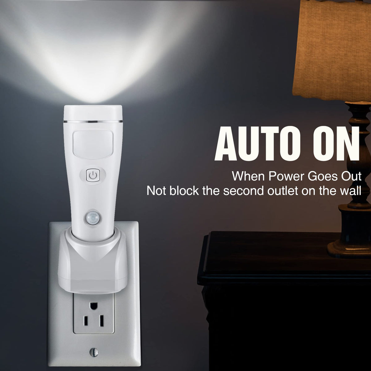 Enhon 4-in-1 uses include night light, emergency, flashlight, and rechargeable torch.