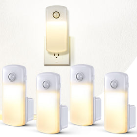 Enhon 4-pack emergency night lights for home safety and convenience
