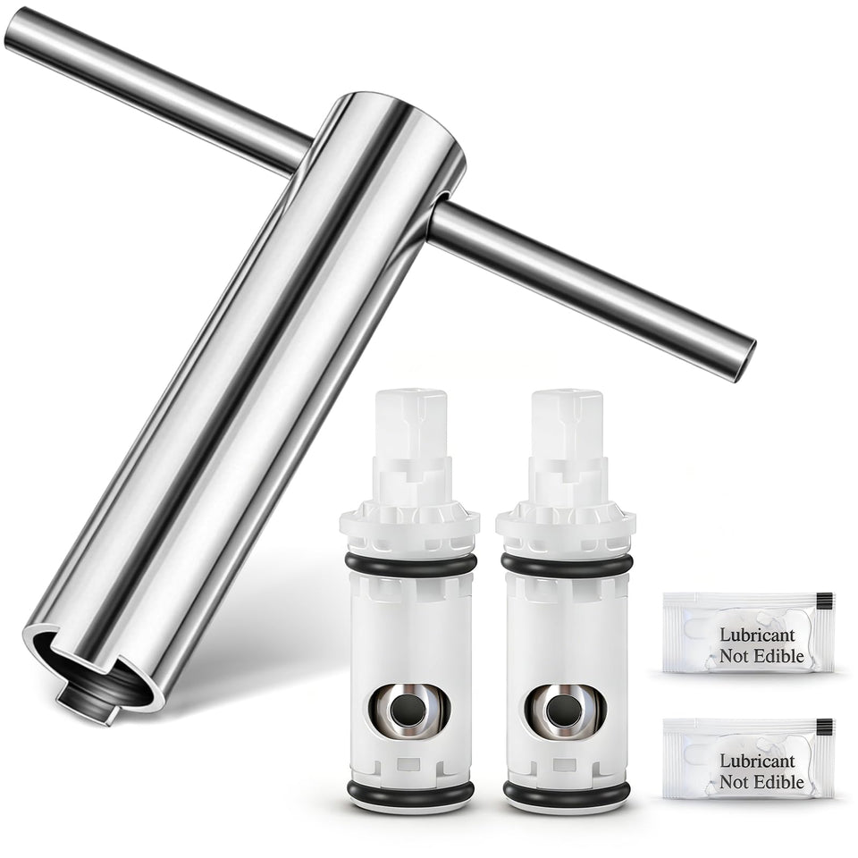 Enhon faucet cartridge kit for Moen 1224/14272 enables quick leak repair.