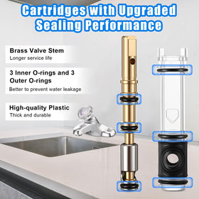 Enhon 4-inch cartridge length fits standard fixtures reliably