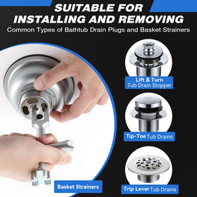Enhon durable zinc-plated steel construction resists rust.
