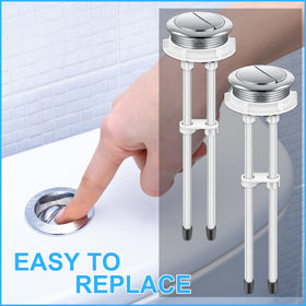 Enhon easy installation without tools minimizes bathroom downtime.