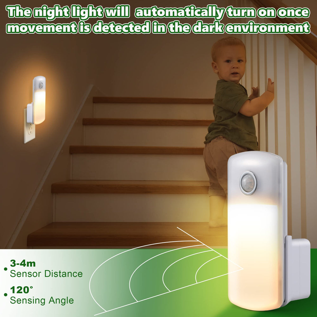 Enhon emergency light during outages offers portable guidance through dark rooms
