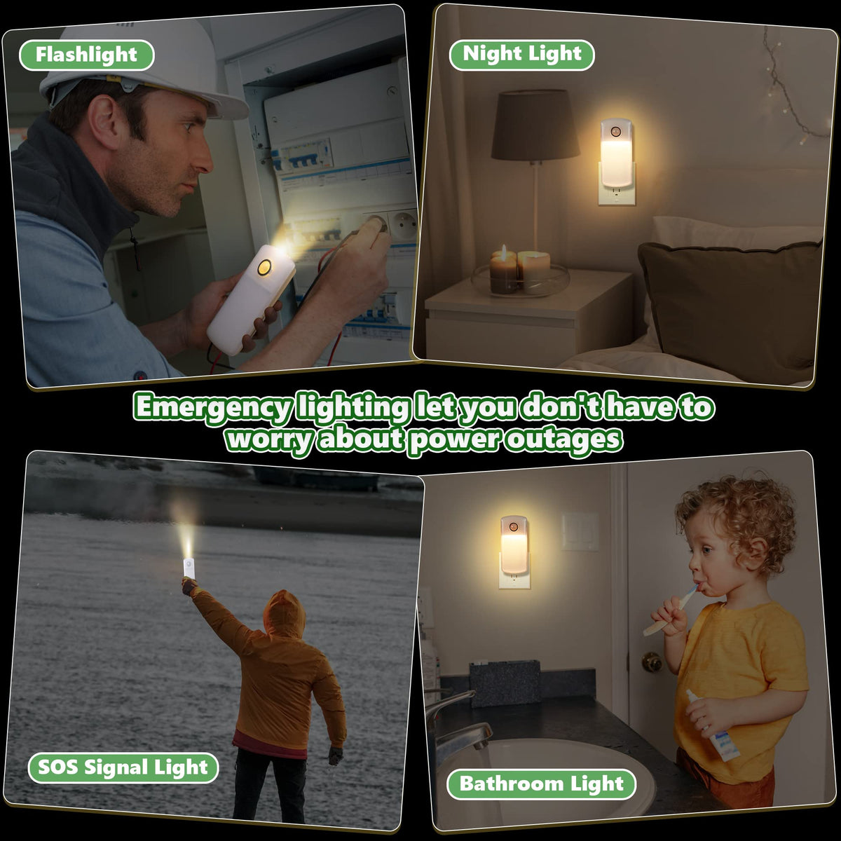 Enhon rechargeable lithium-ion battery powers reliable lighting during outages