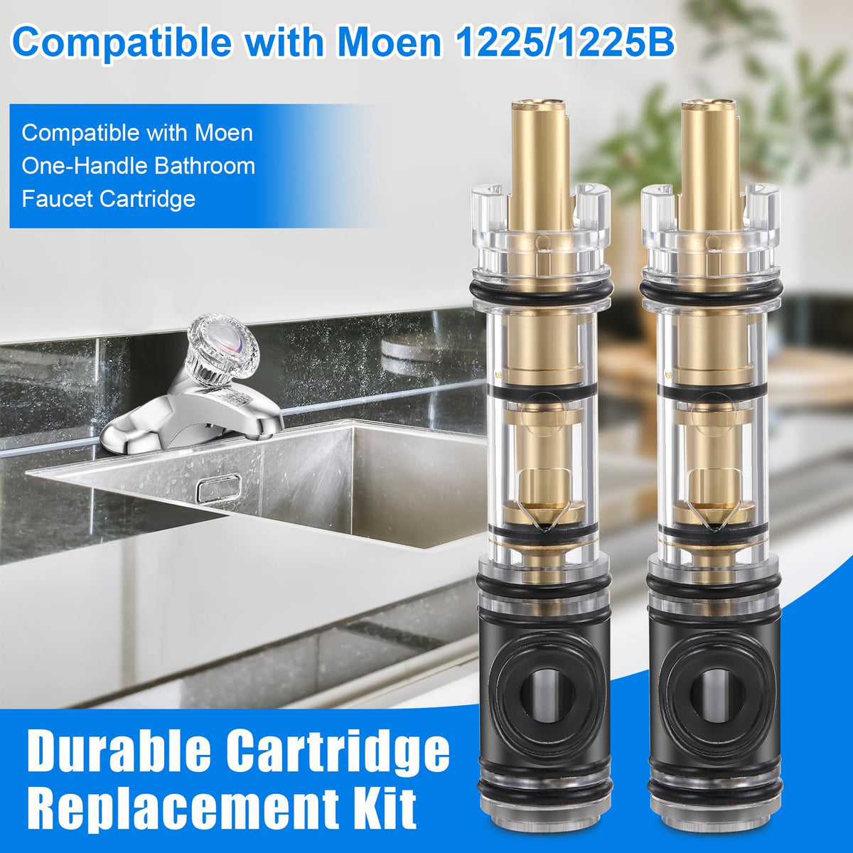 Enhon replacement kit with clips and caps simplifies installation