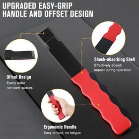 Enhon Spot Weld Chisel offset design enables wider access behind seams