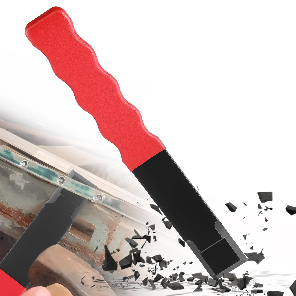 Enhon Spot Weld Chisel removing a car panel efficiently for quick repairs