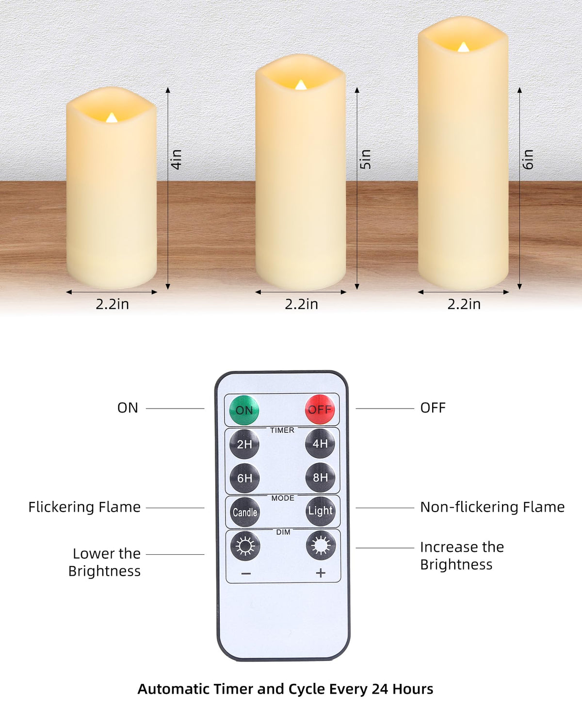 Enido warm, cozy glow suitable for bathrooms and bedrooms