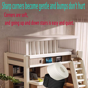 Enjoyment edge protector for desks and tables prevents scratches