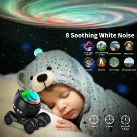 ENOKIK Galaxy Projector Bluetooth Speaker delivering rich audio for relaxed evenings.