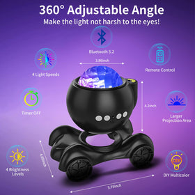 ENOKIK Northern Light Projector timer function helps extend projector life