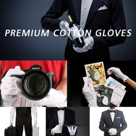 ENPOINT archival gloves with skid-proof grip for delicate jewelry handling.